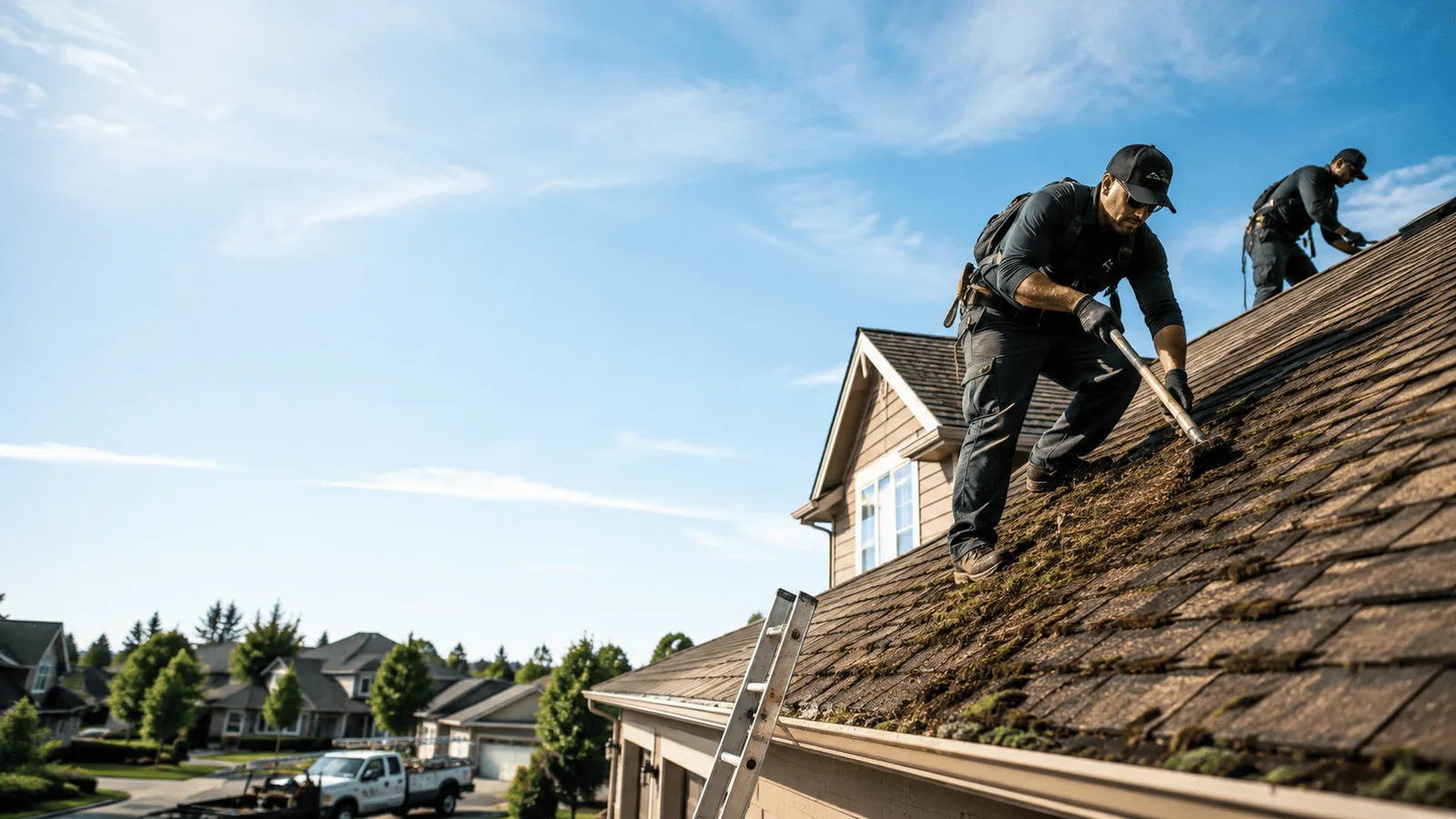 Roof Moss Removal in Lansing, NC near me